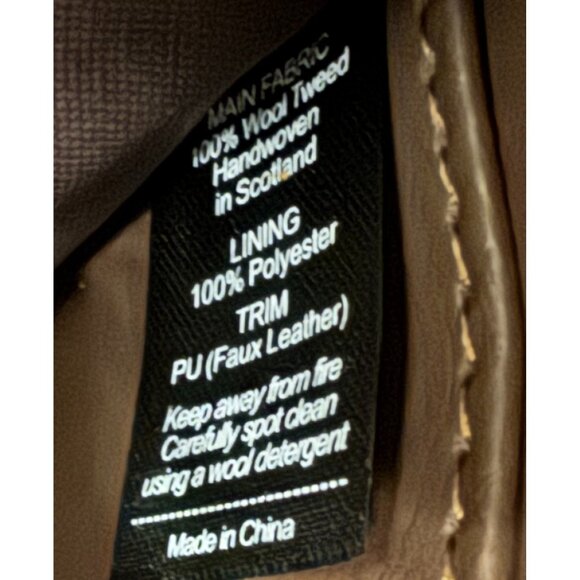 Glen Appin of Scotland Ladies Harris Tweed Long Wallet MacLeod Tartan NEW - Picture 5 of 7